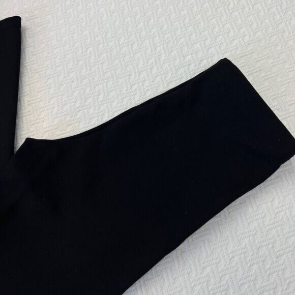 Aritzia Wilfred Women Size XS Italian Fabric Black Pull on Leggings Pants Lounge - Picture 2 of 15